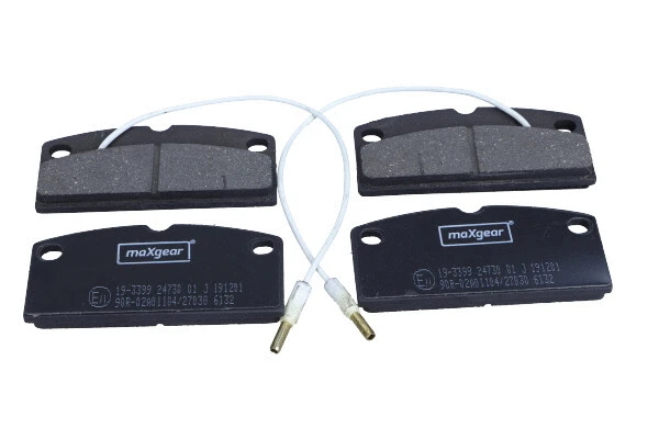 Diskinių stabdžių trinkelių rinkinys MAXGEAR 19-3399