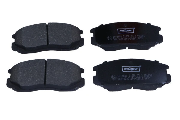Diskinių stabdžių trinkelių rinkinys MAXGEAR 19-3600