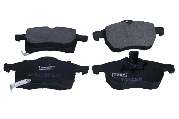 Diskinių stabdžių trinkelių rinkinys MAXGEAR 19-3649