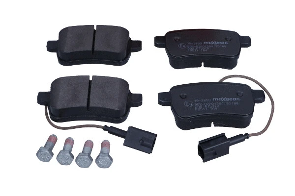 Diskinių stabdžių trinkelių rinkinys MAXGEAR 19-3853