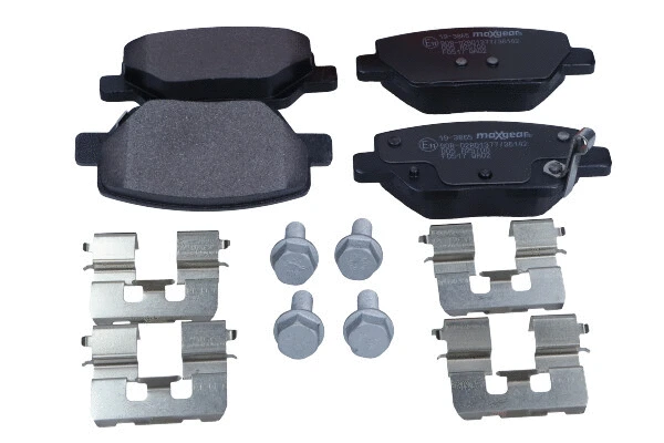 Diskinių stabdžių trinkelių rinkinys MAXGEAR 19-3865
