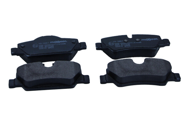 Diskinių stabdžių trinkelių rinkinys MAXGEAR 19-3887