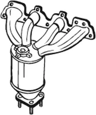 Katalizatoriaus keitiklis BOSAL 099-458