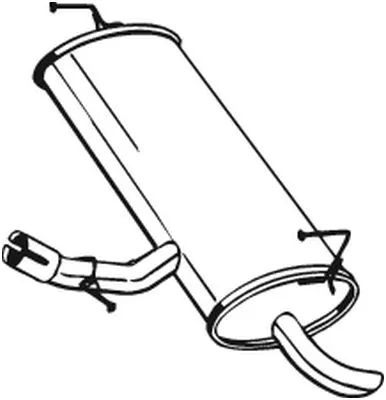 Galinis duslintuvas BOSAL 145-261