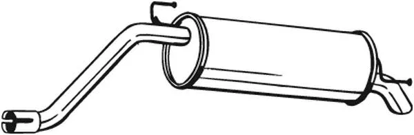 Galinis duslintuvas BOSAL 148-143