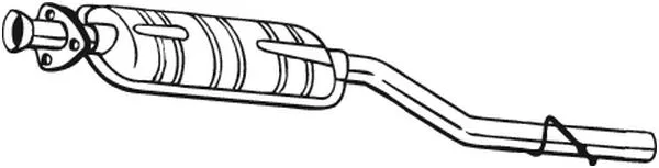Vidurinis duslintuvas BOSAL 175-023
