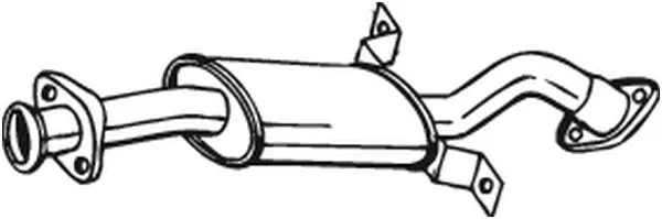 Priekinis duslintuvas BOSAL 177-257