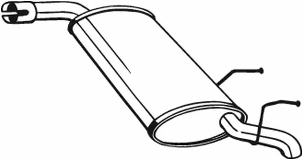Galinis duslintuvas BOSAL 185-665