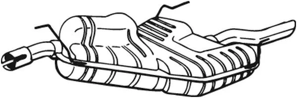 Galinis duslintuvas BOSAL 215-219