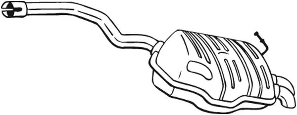 Galinis duslintuvas BOSAL 220-469