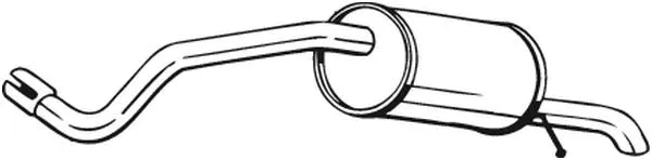 Galinis duslintuvas BOSAL 227-019