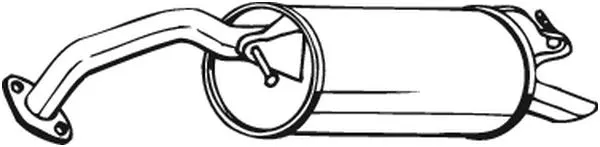 Galinis duslintuvas BOSAL 228-041