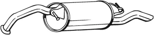 Galinis duslintuvas BOSAL 228-045