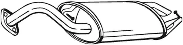 Galinis duslintuvas BOSAL 228-073