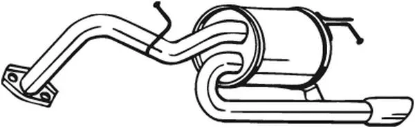 Galinis duslintuvas BOSAL 228-185