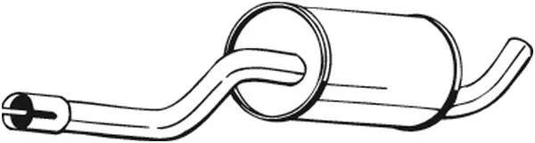 Vidurinis duslintuvas BOSAL 235-259