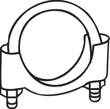 Išmetimo sistemos spaustukas BOSAL 250-248