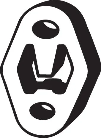 Išmetimo sistemos guminė juosta BOSAL 255-059