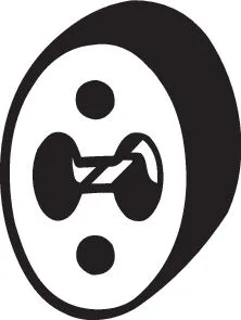 Išmetimo sistemos guminė juosta BOSAL 255-093
