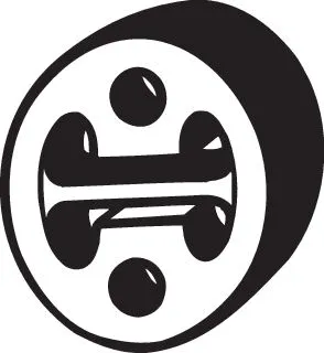 Išmetimo sistemos guminė juosta BOSAL 255-145