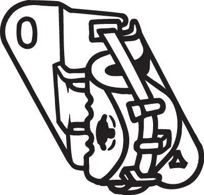 Išmetimo sistemos guminė juosta BOSAL 255-172