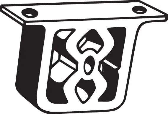 Išmetimo sistemos guminė juosta BOSAL 255-219