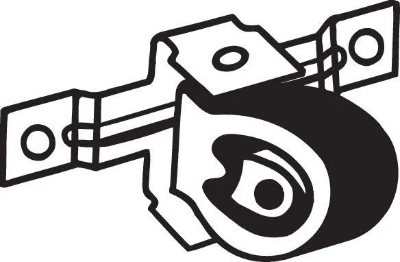 Išmetimo sistemos guminė juosta BOSAL 255-308