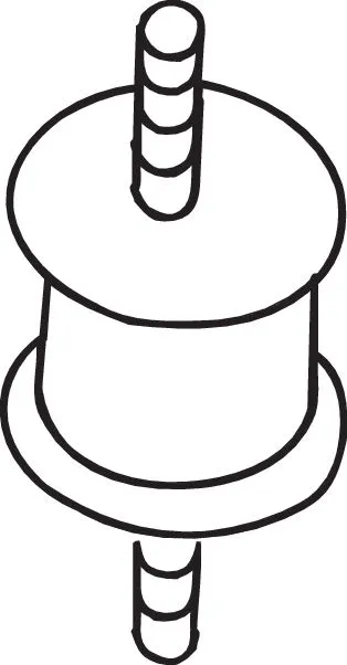 Išmetimo sistemos guminė juosta BOSAL 255-473