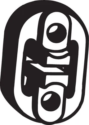 Išmetimo sistemos guminė juosta BOSAL 255-811