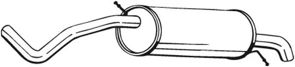 Galinis duslintuvas BOSAL 278-233