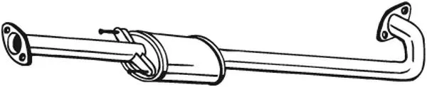 Vidurinis duslintuvas BOSAL 278-671