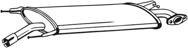 Vidurinis duslintuvas BOSAL 279-445