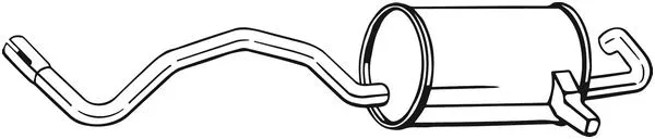 Galinis duslintuvas BOSAL 279-573