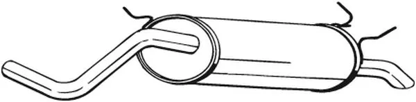 Galinis duslintuvas BOSAL 279-833