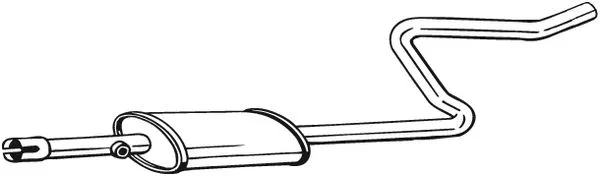 Vidurinis duslintuvas BOSAL 281-283