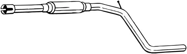 Vidurinis duslintuvas BOSAL 281-957