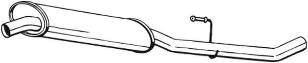 Vidurinis duslintuvas BOSAL 283-235