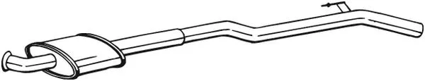 Vidurinis duslintuvas BOSAL 283-547