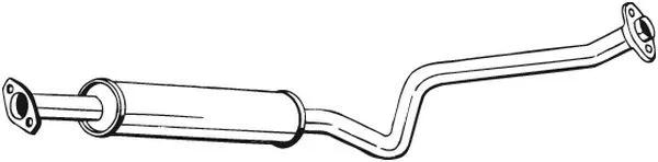 Vidurinis duslintuvas BOSAL 284-231
