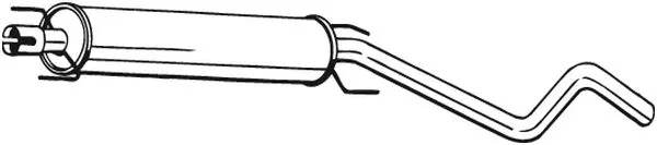 Vidurinis duslintuvas BOSAL 284-735