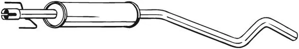 Vidurinis duslintuvas BOSAL 284-747