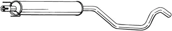 Vidurinis duslintuvas BOSAL 285-313