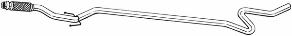 Išleidimo kolektorius BOSAL 975-267
