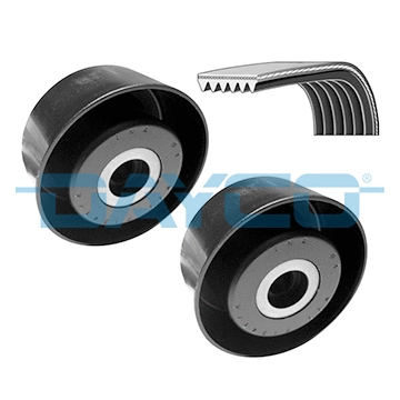 Diržų komplektas DAYCO KPV108