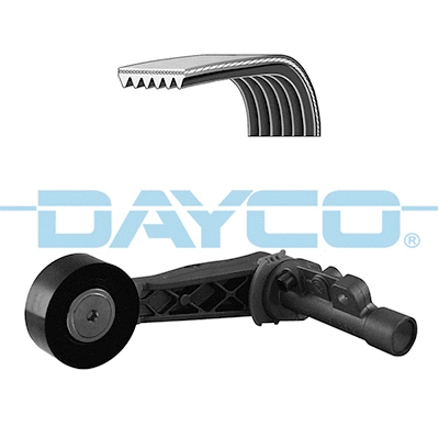 Diržų komplektas DAYCO KPV284