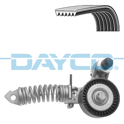 Diržų komplektas DAYCO KPV371