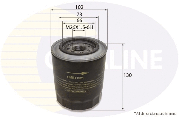 Alyvos filtras COMLINE CMB11321
