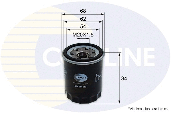 Alyvos filtras COMLINE CMZ11413