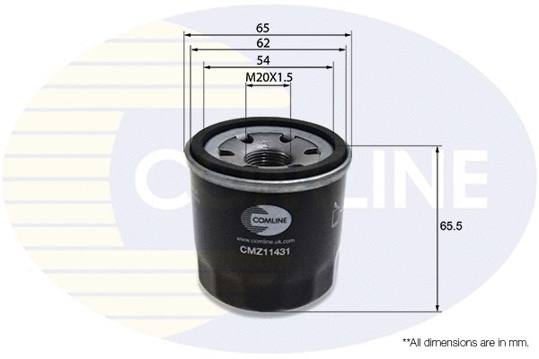 Alyvos filtras COMLINE CMZ11431