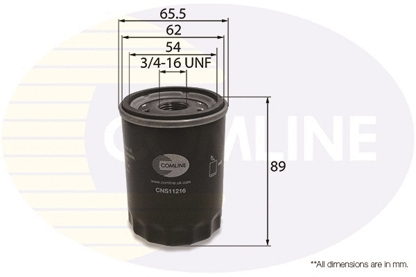 Alyvos filtras COMLINE CNS11216